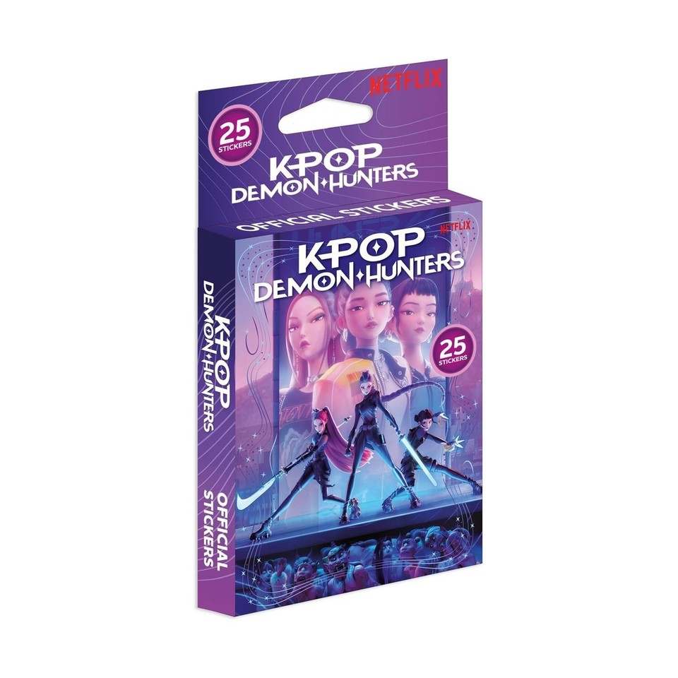 KPop Demon Hunters 25 Stickers Pack