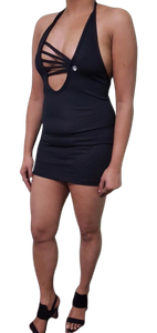 revealing mini dress