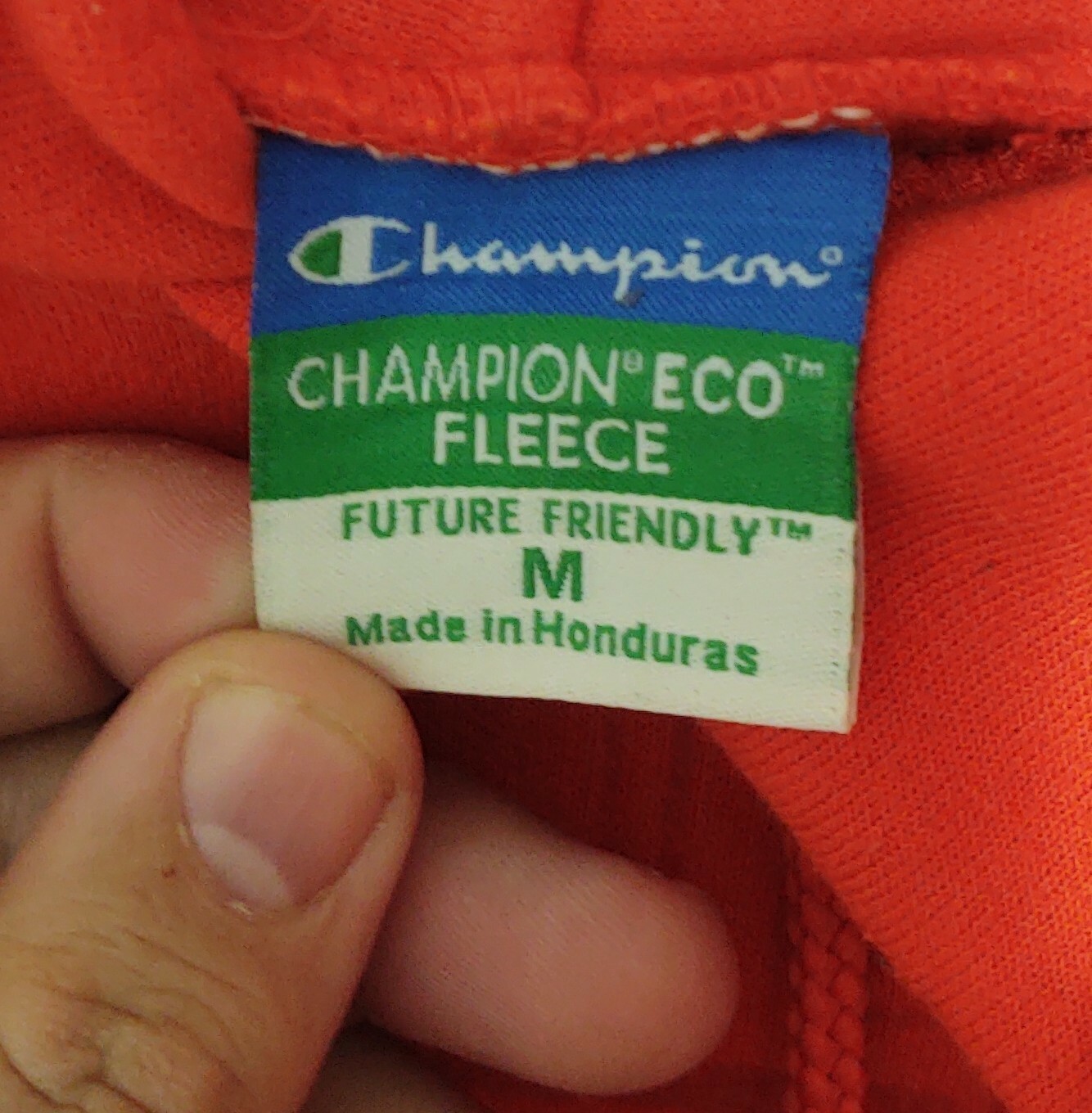 VTG Prudhoe Bay Oil Field Alaska Champion Eco Fleece Orange Hoodie