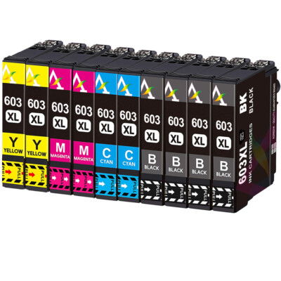 Druckerpatronen für Epson 603 XL XP2105 XP3100 XP4100 XP4105 WF-2850 2830 WF2810