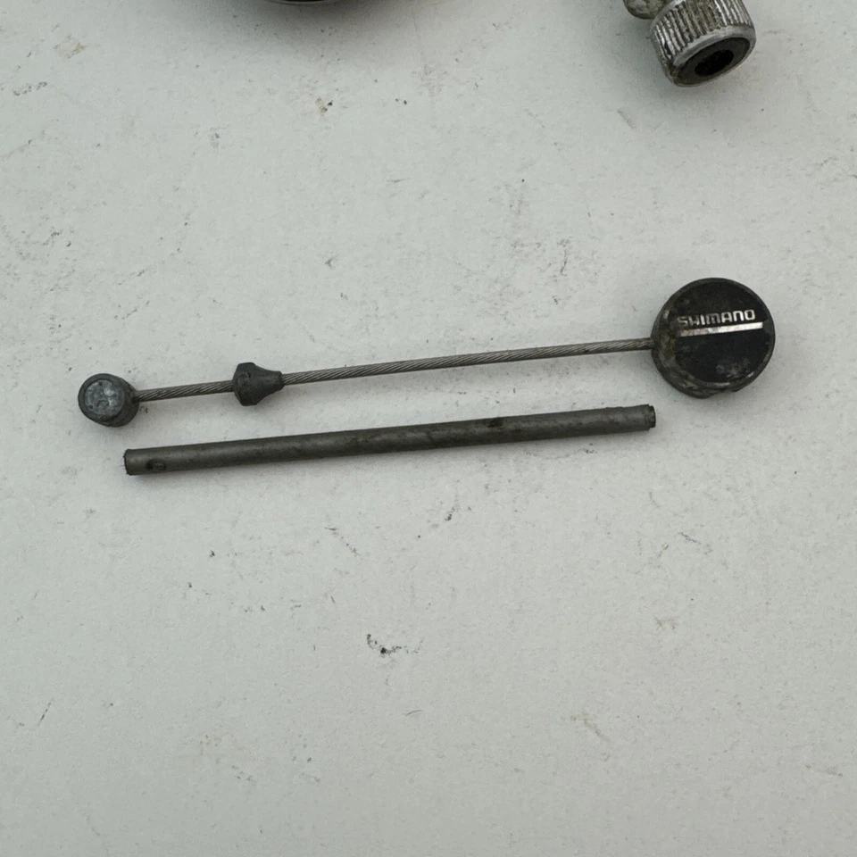 Vintage Shimano Road Bike PARTS LOT STX IG Crank Derailleurs Alivio Brakes L01 - Image 4 of 4