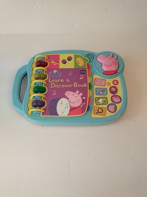 Peppa Pig Learn And Discover Book VTech Read