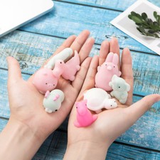 1X Cute Mochi Squishy Squeeze Healing Fun Kids Kawaii Toy Stress Reliever Decor