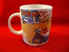 COFFEE CUP-GHIRARDELLI'S VICTORIAN STYLE GROUND CHOCOLATE MUG- 12 Ounce