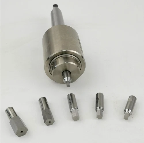 6 Köpfe Rotary Sechskant Loch Räumwerkzeug Kit KC-CX08P2 mit Morse 2 # Halter - Bild 4 von 6