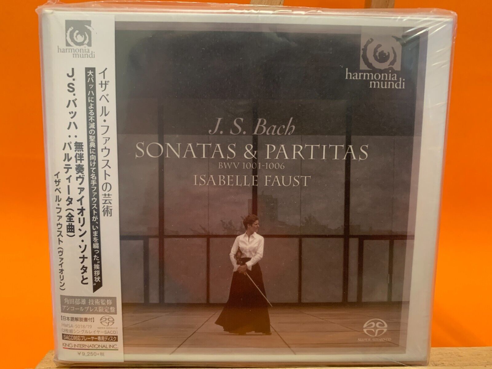 ISABELLE FAUST - BACH SONATAS & PARTITAS SACD 2CD NEW SEALED