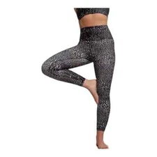 CALIA Core Essential High Rise 7/8 Legging Deep Sea Dot, Pure Black, S
