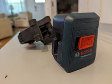 Bosch GLL2 Self-Leveling Cross Line Laser with MM2 mount 