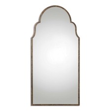 Brayden Tall Arched Mirror Hand Forged Metal ...