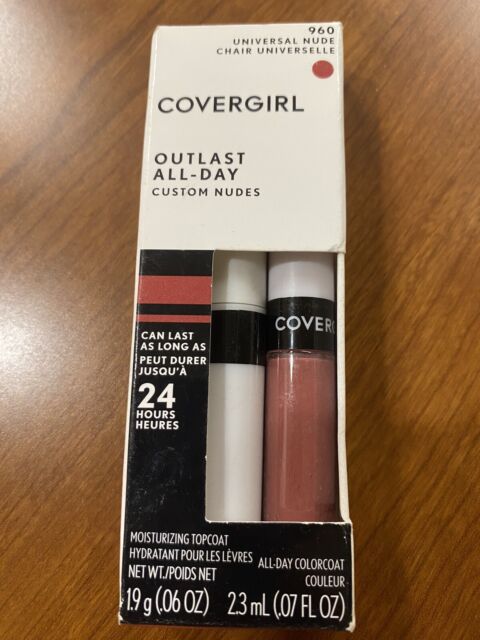 Covergirl Outlast 24HR All-Day Lipcolor-Custom Nudes-960 Universal Nude