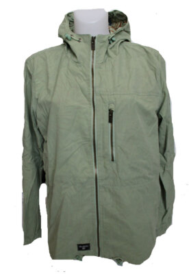 S6 HERREN  JACKE PARKA STYLE BILLABONG HELLGRÜN GRÜN LINDGRÜN Gr. M NEU