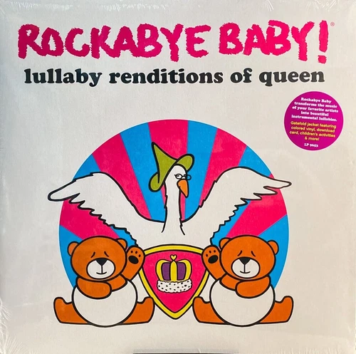 QUEEN- Rockabye Baby! Lullaby Renditions of Queen LP On Colored Vinyl RSD 2023