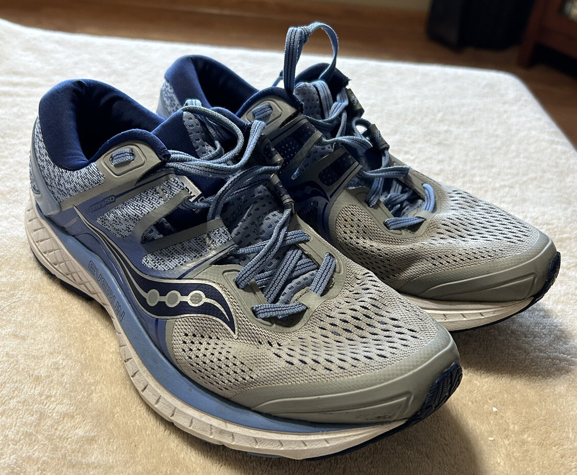 saucony-omni-iso-series-gray-womens-size-10-everun-running-shoes-ebay