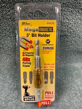 EXTRA STRONG Mega-Magnetic 3" Hex Bit Holder(40xPulling Power) IVY Classic 44628