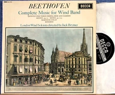 Brymer. Beethoven (Quintet, Octet, Sextet, etc). Decca SXL 6170 wb. NM