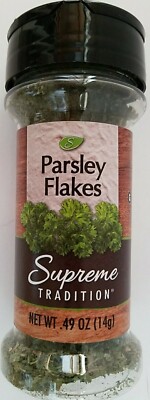 Culinary Parsley Flakes 0.49 oz (14g) Flip-Top Shaker