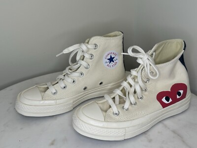 Size 3 - Converse Comme des Garçons Play x Chuck 70 2015 High Milk
