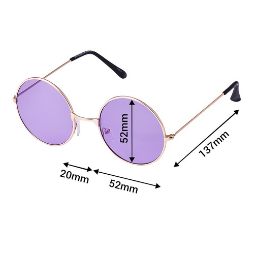 New Lens John Lennon Style Round Sunglasses Retro Adults Mens Womens Glasses UK - Picture 199 of 208