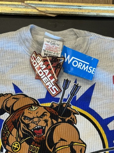 Vtg Rare SMALL SOLDIERS T Shirt - Kids - 1998 Toy Movie SIZE 8-10 - WormserWear - Picture 5 of 9