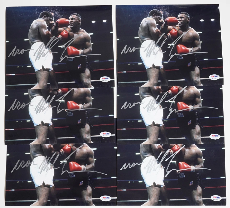 Iron Mike Tyson Signed 8x10 Photo PSA/DNA COA RARE Insc Autograph Auto'd Picture - Image 2 of 4