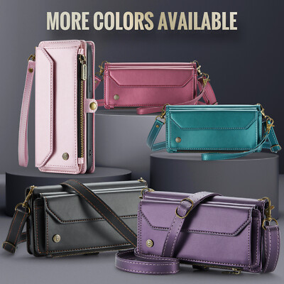CaseMe Wallet Case Cover for Samsung S26 + S25 S24 S23 S22 S21 S20 Plus Ultra FE