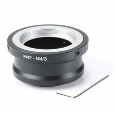 M42 Lens to Micro 4/3 M4/3 Adapter EP1 EP3 EPL1 EPL2 EPL3 G1 GF1 GH1 M42-M43