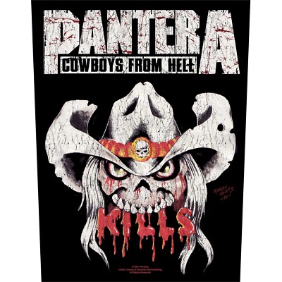 Pantera Aufnäher Cowboys from Hell Backpatch