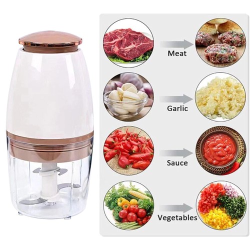 350W 700ml Food Processor Multi Blender Chopper Vegetable Meat Fruit Mixer New - Picture 5 of 12