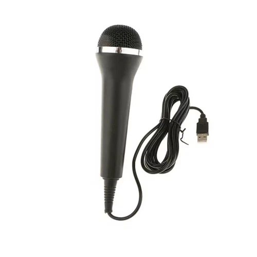 Wired USB Microphone for Xbox 360, Wii U, PS2, PS3, and PC – Used (Pristine C...