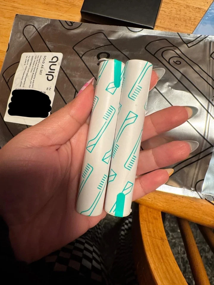 quip Sonic Toothbrush Replacement Heads for Adults - 3 Pack - Original Color  - Image 4 of 4