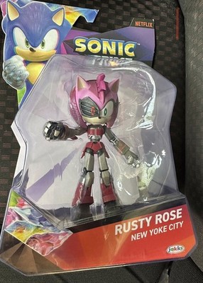 Rusty Rose Sonic Prime Netflix Sonic the Hedgehog 5'' Action Figure New Rare 2023