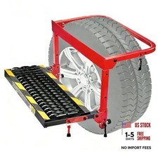 Upgraded Tire Step for Truck,SUV,RV- Heavy Duty 350lbs Capacity,Adjustable and
