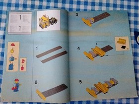 Lego Instructions 7900 City Heavy Haulage Truck / Henry Loader Instruction Only