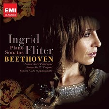 Ingrid Fliter - Beethoven: Piano Sonatas No.8, 17 & 23 2011 CD EMI Classics