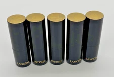 5X Lancome L'Absolu Rouge, Hydrating Lipstick, 202 Nuit et jour, Travel Size