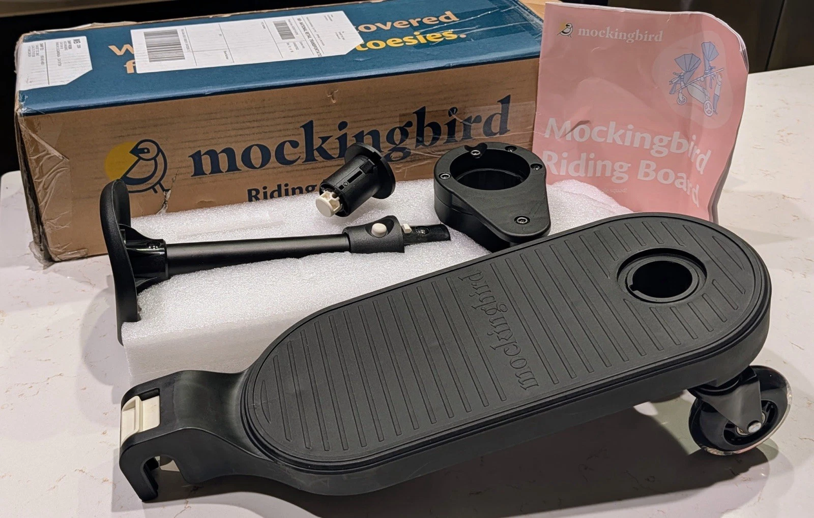 Mockingbird Skateboard Attachment With Seat Attachment Hub Missing Strap
Opens in a new window or ta