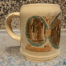 Mettlach 1/2 L Castle Beer Stein Mug 1526 Alt Heidelberg Du Feine Du Stadt Reich