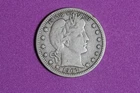 Estate Find 1907 D Barber Quarter Dollar #K60233