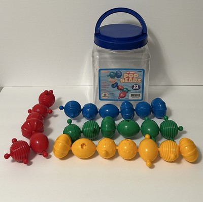 Lakeshore My First Pop Beads Child's Educational Toy Developmental 18 Mos & UP