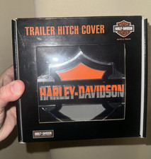 Discontinued Harley-davidson Trailer Hitch Cover New In Box Discontinued Harley-davidson Trailer Hitch Cover New In Box