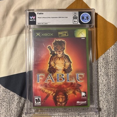 Fable (2004) Xbox Factory Sealed Graded Video Game WATA Grade 8.5 A+