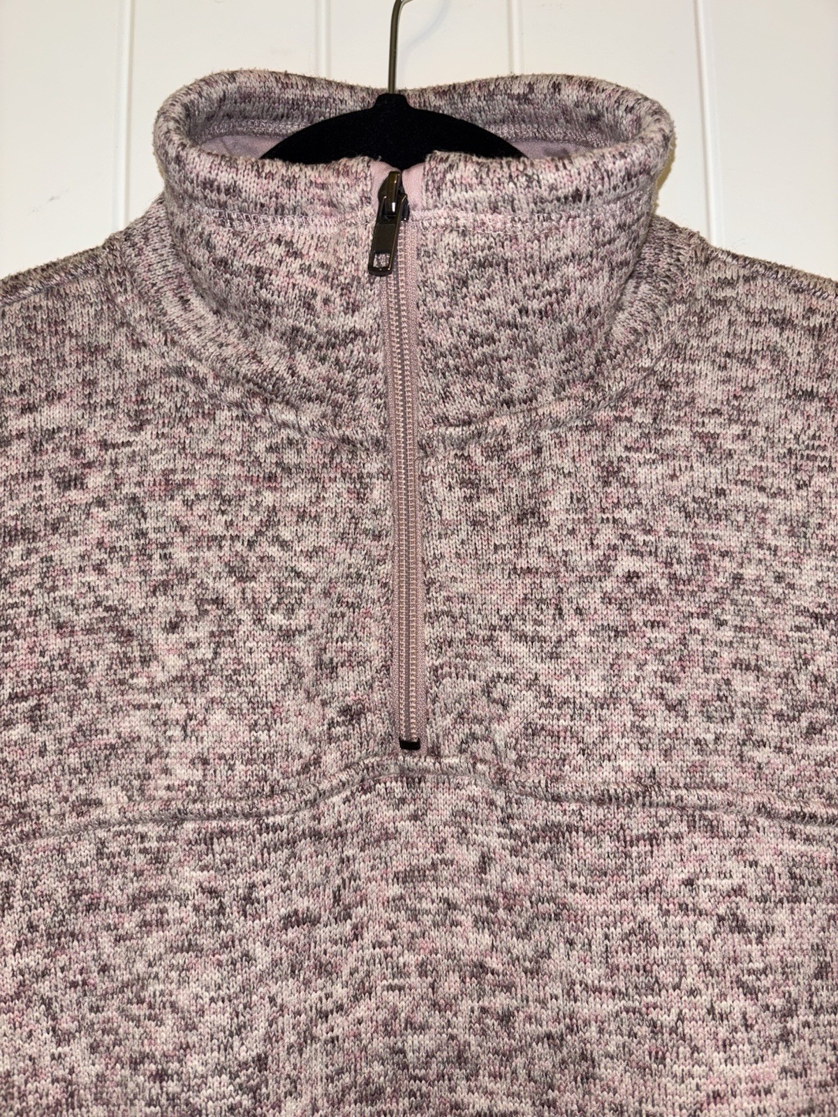 Thread And Supply Madison Pullover Heather Pink - image 7