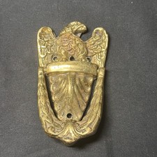 Vintage Brass Eagle Door Knocker Antique Federal Style