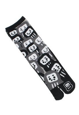 Tabi-JI Daruma Traditional Japanese Good Luck Symbol Split Toe Tabi Socks