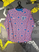 England Team Training Jersey Football Soccer Pre Match Shirt Nike Women S ig93