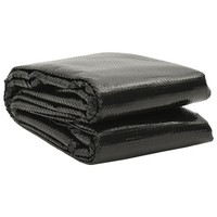 Poolabdeckung Schwarz 549X274 Cm Pe