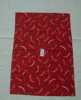 Chili Schoten Scharf Geschirrtuch 45 X 65 Cm KüChe Geschirrhandtuch Rot Baumwoll