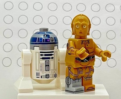 LEGO Star Wars C-3PO und R2D2 SW0527 Minifiguren Convolut NEU Droiden Dualmolded