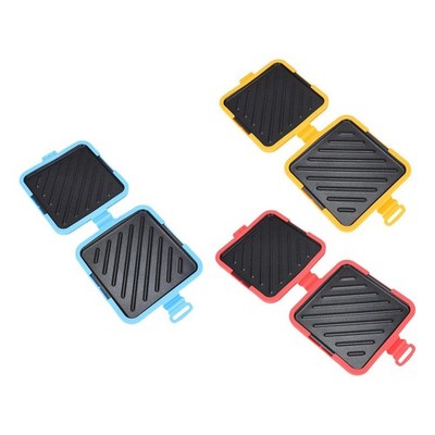 Mikrowellen-Toaster-Sandwichmaker, abnehmbar, für Büro, Zuhause und Reisen