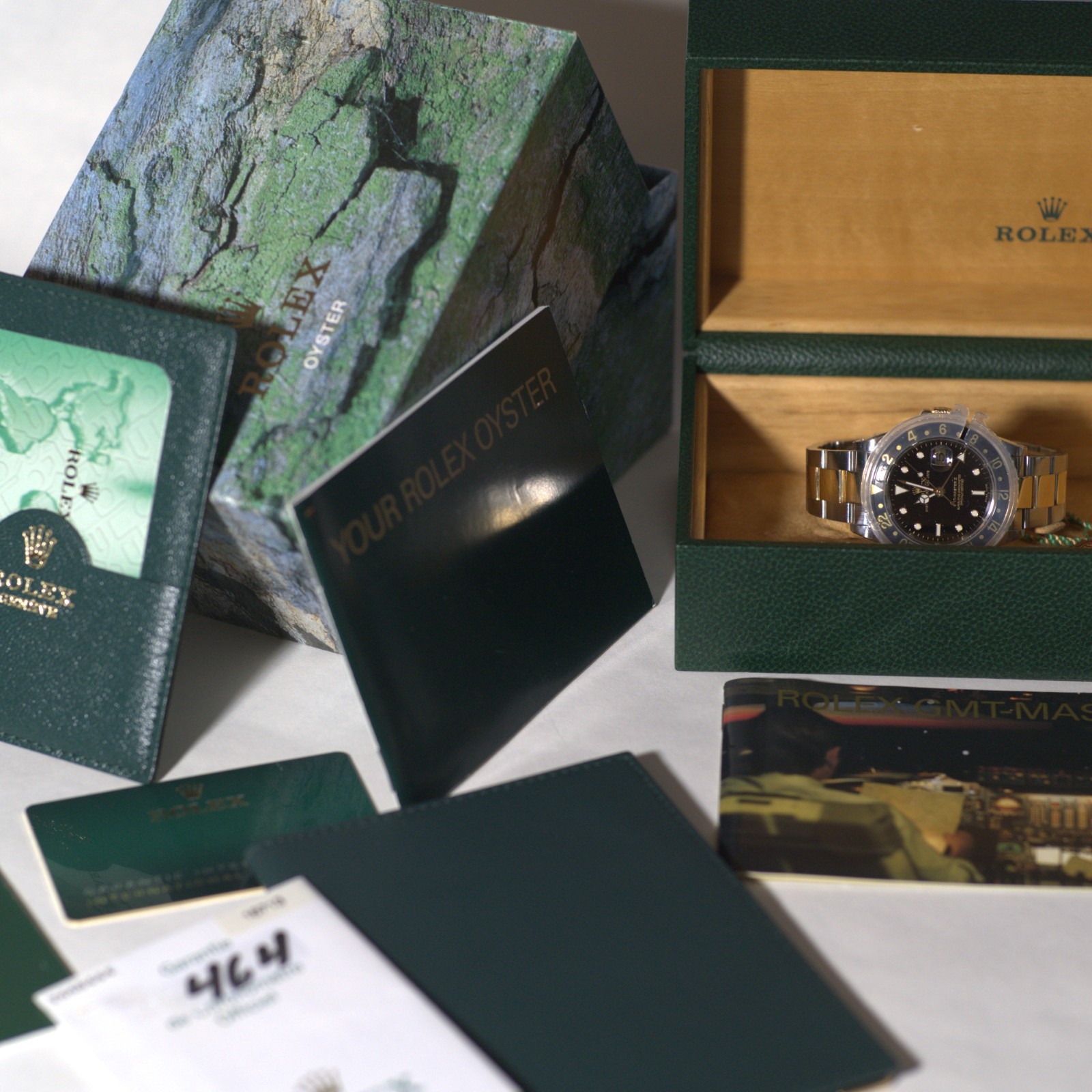 Nice Rolex GMT-Master II Men's Gold & Stainless Black Face Watch - 16713 2004 3